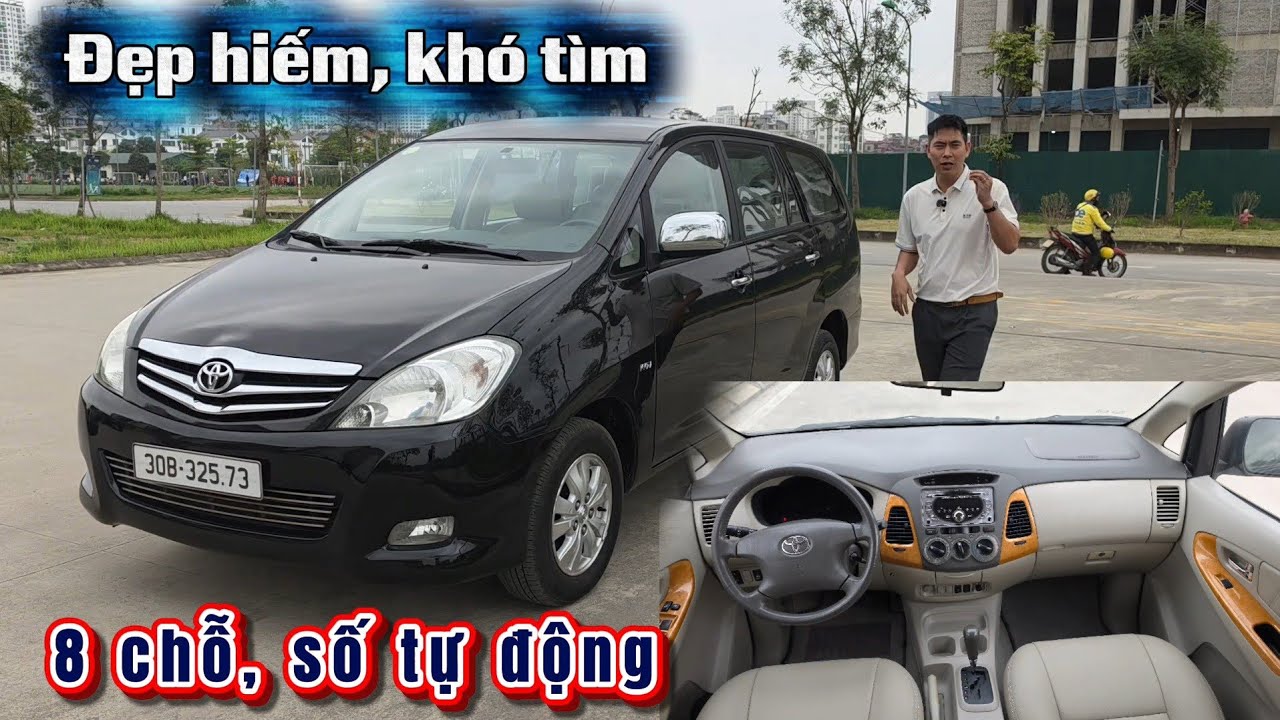Lâu lắm rồi mới lấy được Toyota Innova V số tự động đẹp chất thế này!