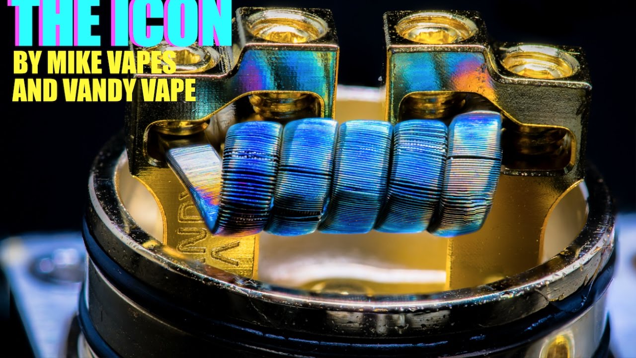 Icon RDA от Mike Vapes и Vandy Vape с 16-слойной спиралью