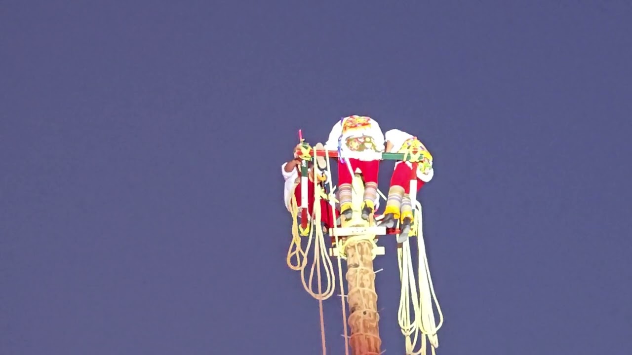 TOTONAC POLE FLYERS - INDIAN VILLAGE Day 2– ExpoNM,. New Mexico State Fair (Sunday)