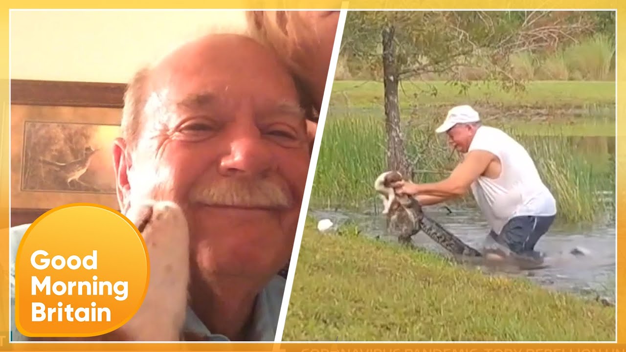 'I Wrestled an Alligator to Rescue My Puppy' | Good Morning Britain