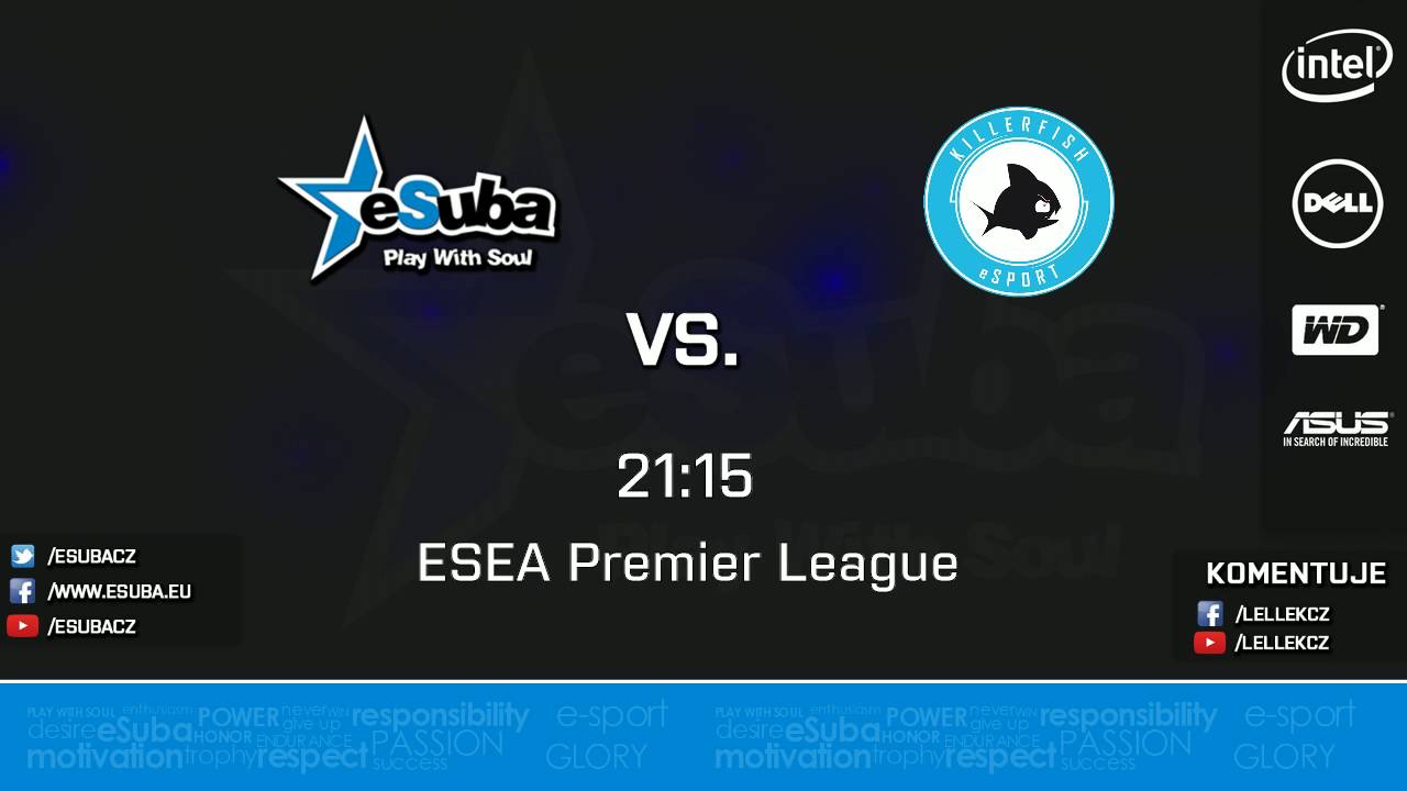 ESEA Premier - eSuba vs KillerFish eSport