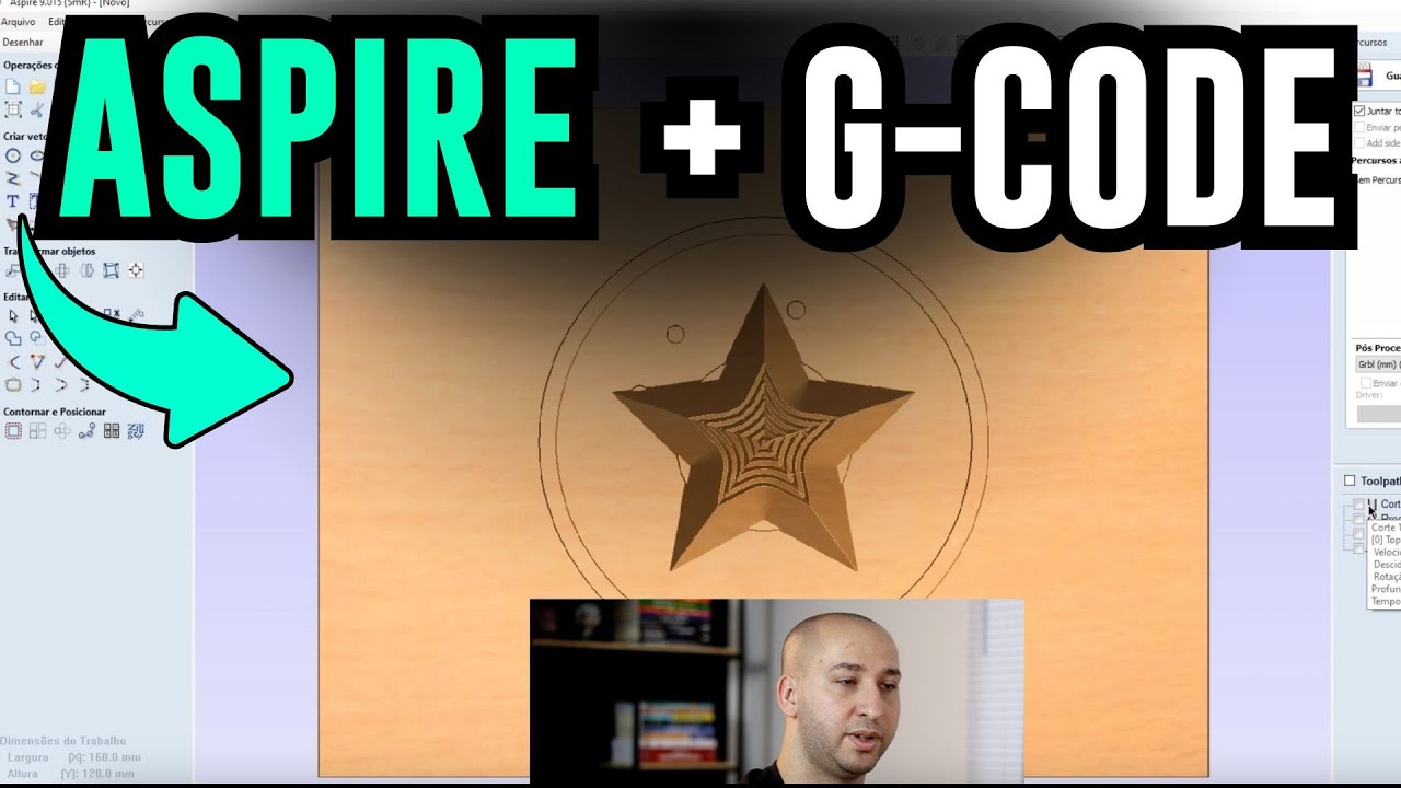 G-code com Aspire: Como Gerar Arquivos de Corte para CNC