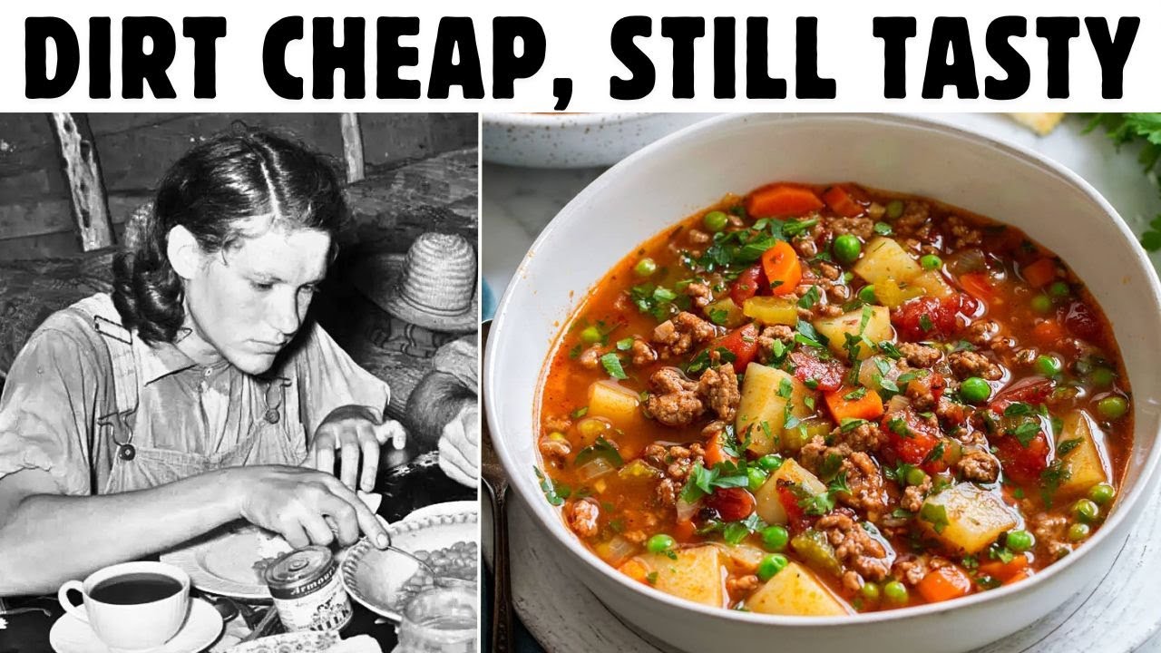 25 Poor Man Meals From The Great Depression You Need To Try