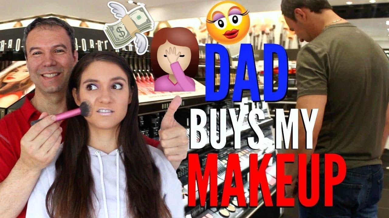 My Dad Buys My MAKEUP Challenge 2017 | GONE WRONG !!!!