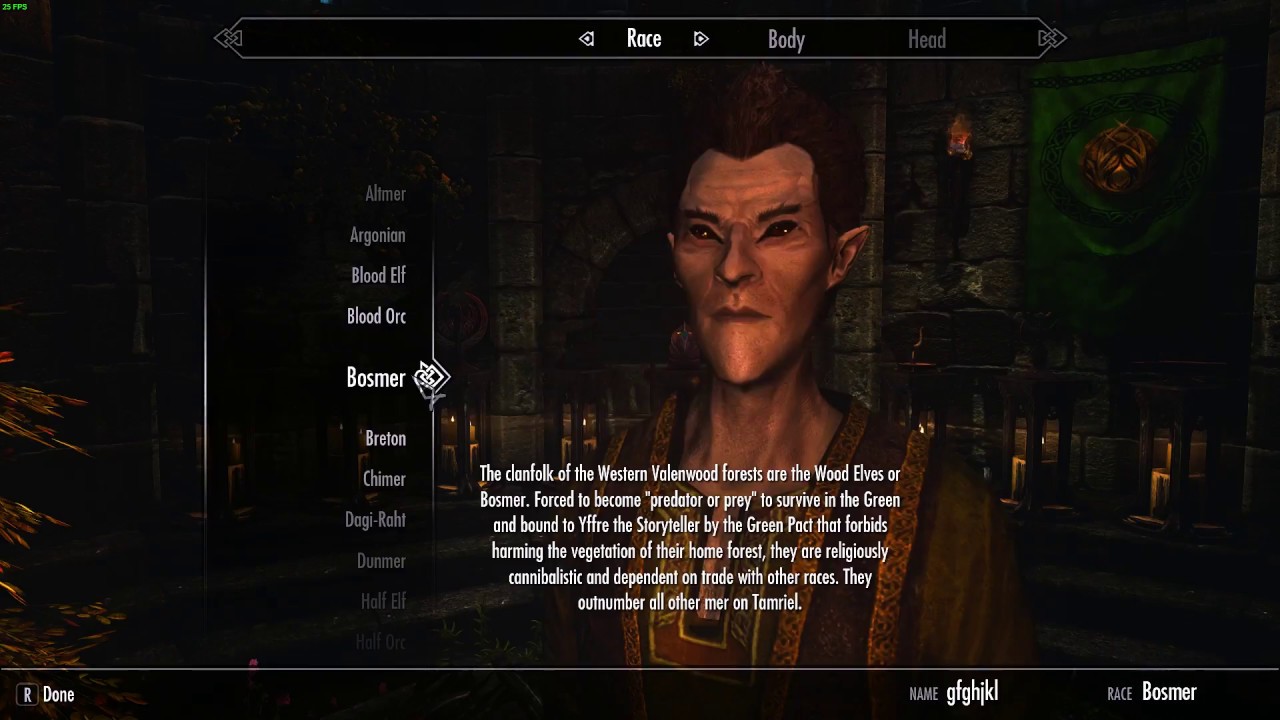 All of Gianna's Reactions To The Gourmet's Races (Skyrim)