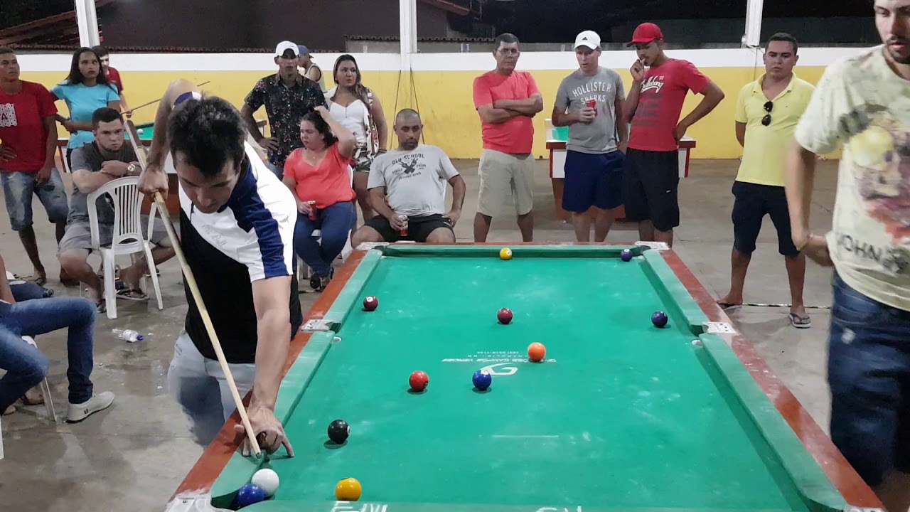 Felipinho X Cobrinha, super DESAFIO na SINUCA em Nova Crixás Goiás ÚLTIMO VÍDEO
