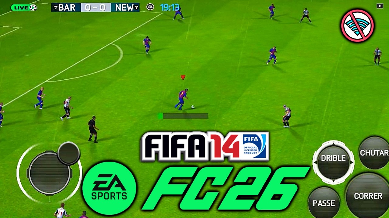 FIFA 14 MOD FC 26 Android Offline Grafik HD - Career Mode Kits 26/27 Transfe