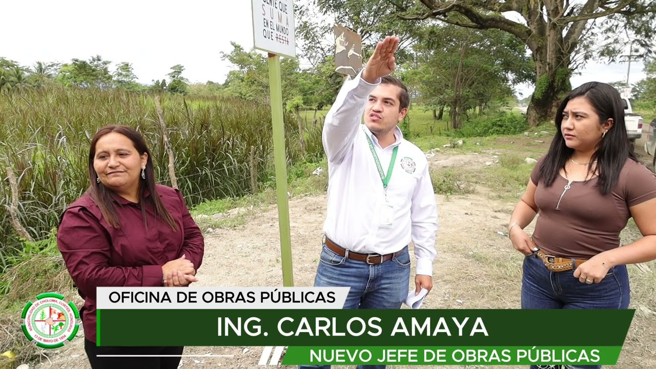 Ing. Carlos Amaya, asume el cargo de nuevo Jefe de Obras Públicas de la Municipalidad de Choloma.