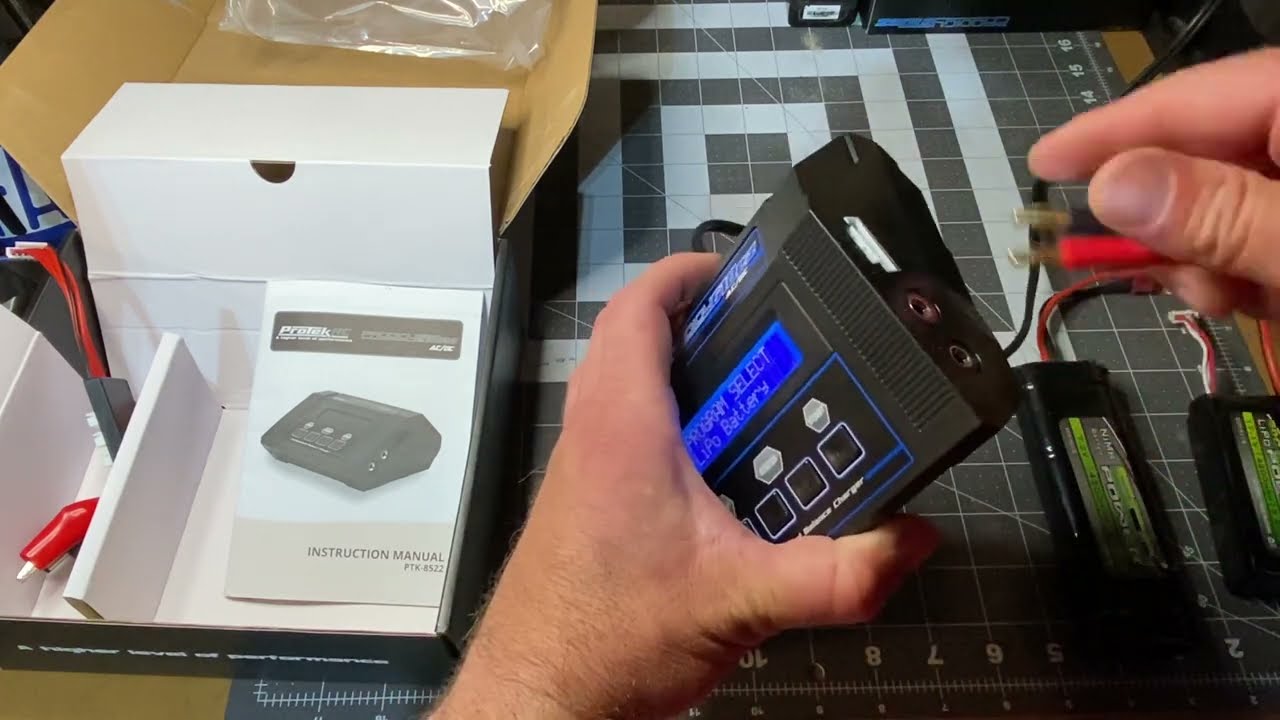 ProTek RC Prodigy 610ez Battery Charger - How To Tutorial on Charging