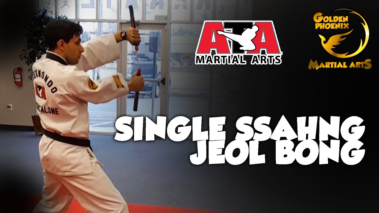 Single Ssahng Jeol Bong Official Color Belt Form - Taekwondo ATA Martial Arts