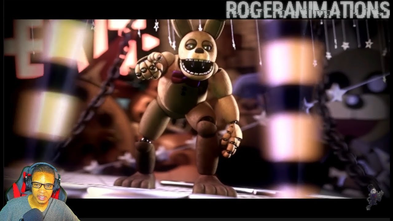 [FNAF SFM] RUN RUN by CK9C (COLLAB) REACTION || RUN RUN BACK TO THE FIRE!
