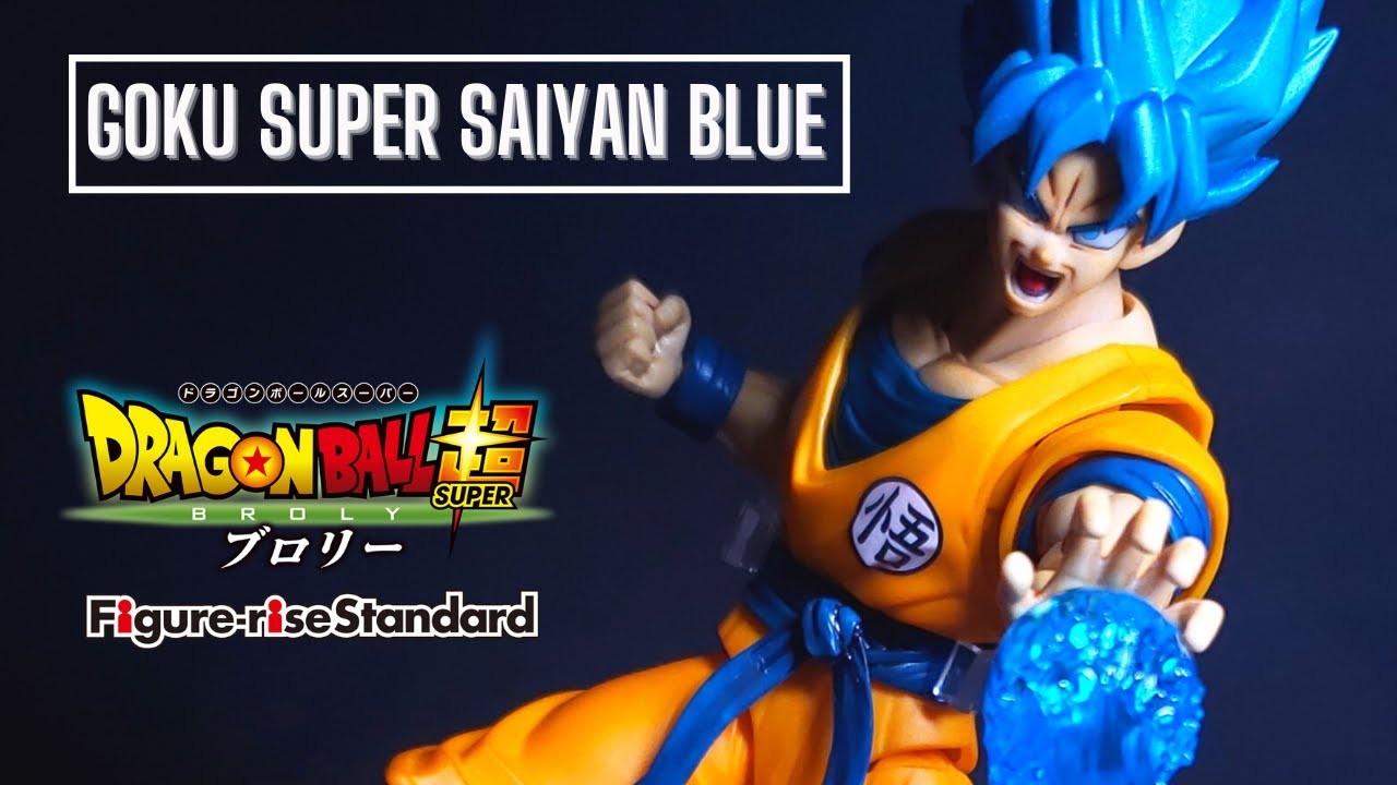 Figure-rise Standard GOKU SSJ Blue | Custom Hair,  Real Touch Markers and Soft Pastels #Dragonpla