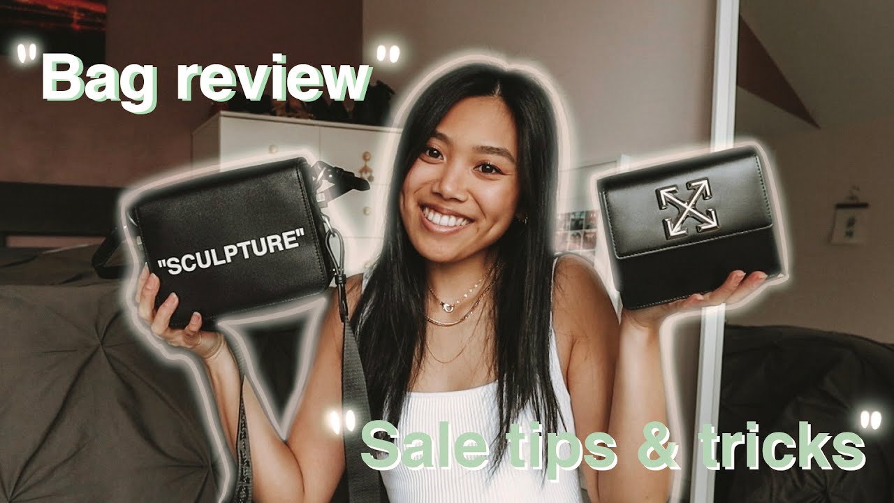 OFF-WHITE BAG REVIEW with tips and tricks for shopping on Ssense | deconstrut