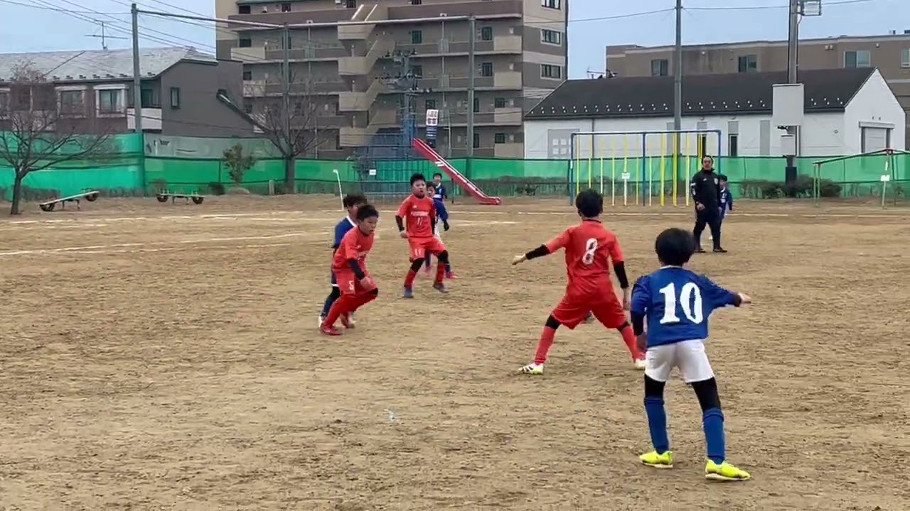 2026新人交流大会第一試合前半0-2 Bグループ旭ヶ丘