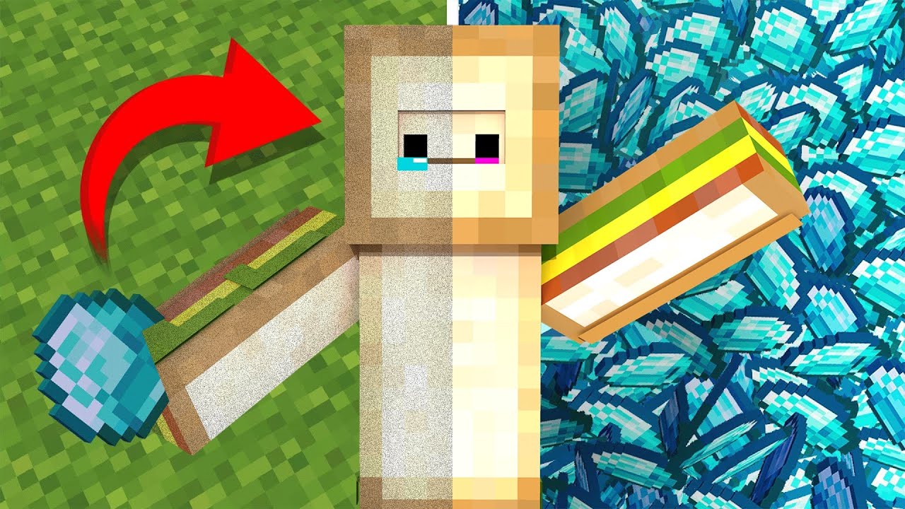 100 MİLYON ELMASIM VAR! - Minecraft