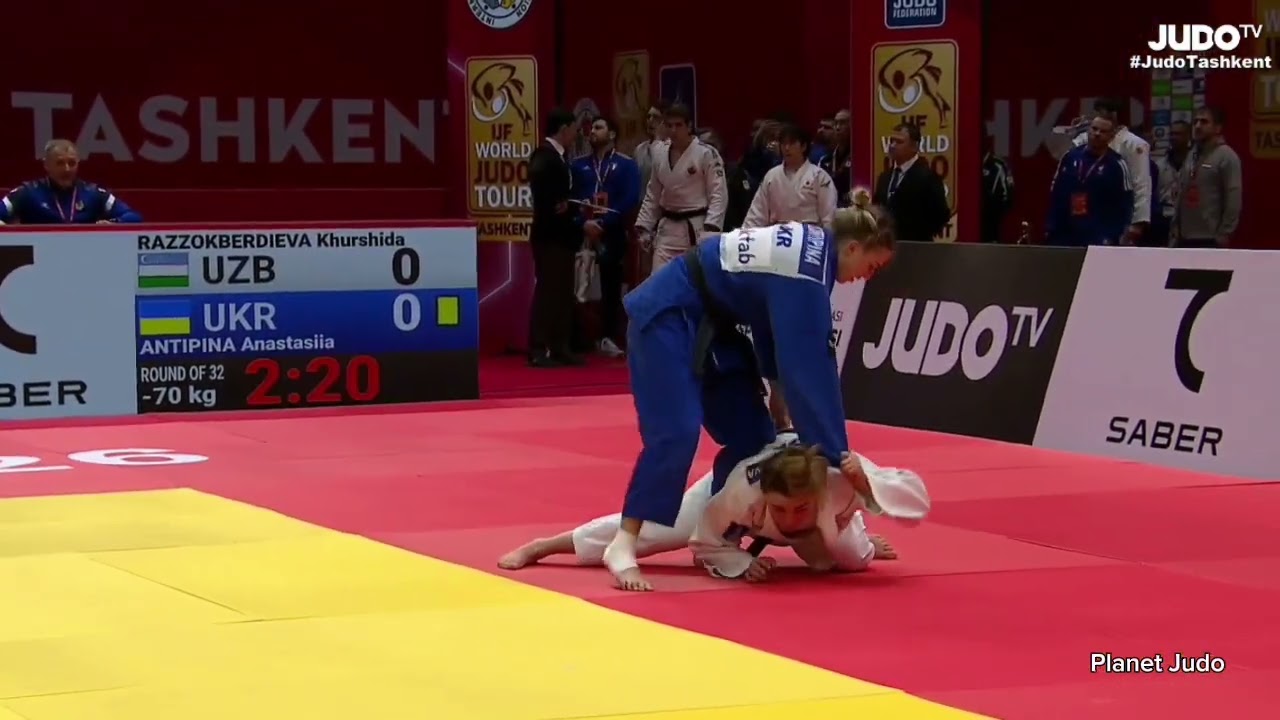 Khurshida RAZZOKBERDIEVA (UZB) 🆚️ Anastasiia ANTIPINA (UKR) | 1/16финала /-70кг | БШ Ташкент 2026