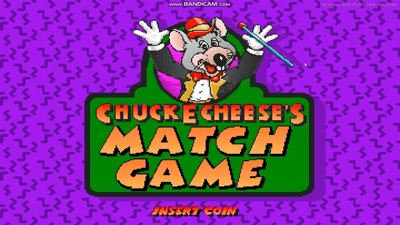 CHUCK E CHEESE MATCH GAME GAMEPLAY