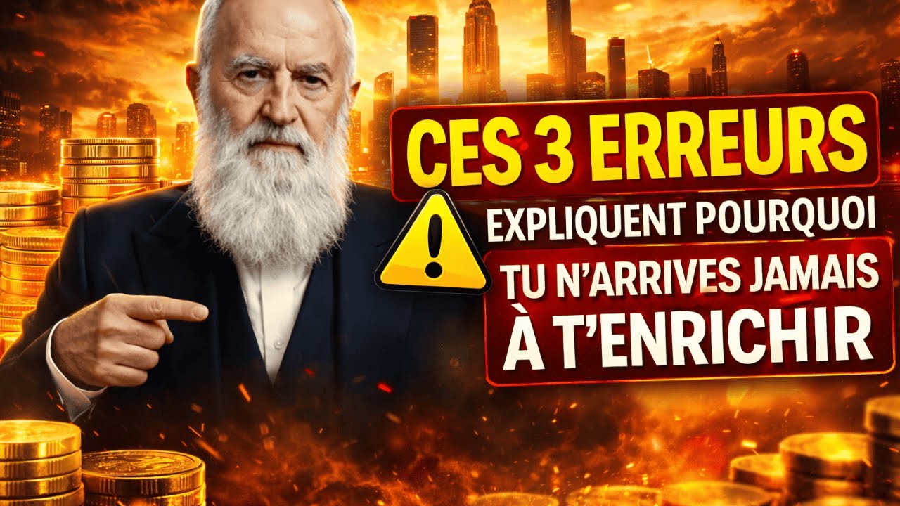 Ces 3 erreurs expliquent pourquoi tu n’arrives jamais à t’enrichir