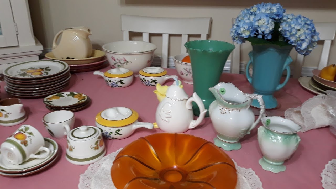 A vintage thrift haul..new Charitable  Store Green Houses Thrift Shop, Melbourne, Fl #216