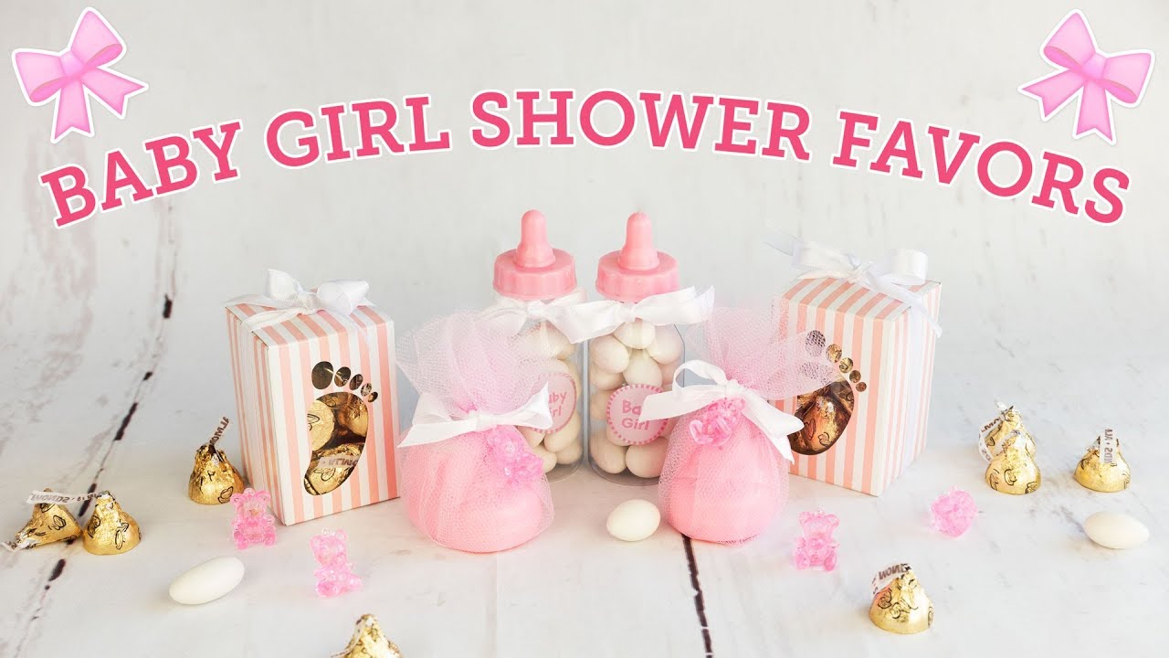 Baby Girl Shower Favor Ideas 💕| BalsaCircle.com