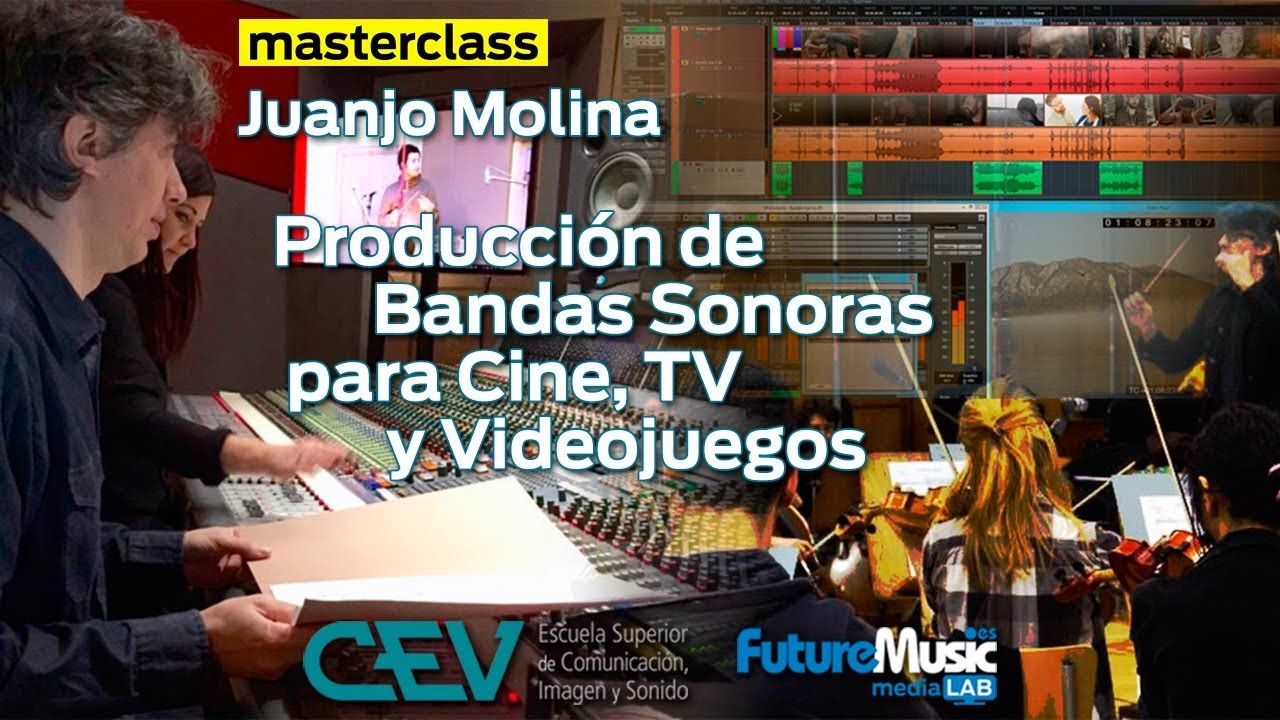 Cómo CREAR BANDAS SONORAS, con Juanjo Molina (¡¡y triunfa en CINE, TV y VIDEOJUEGOS!!)