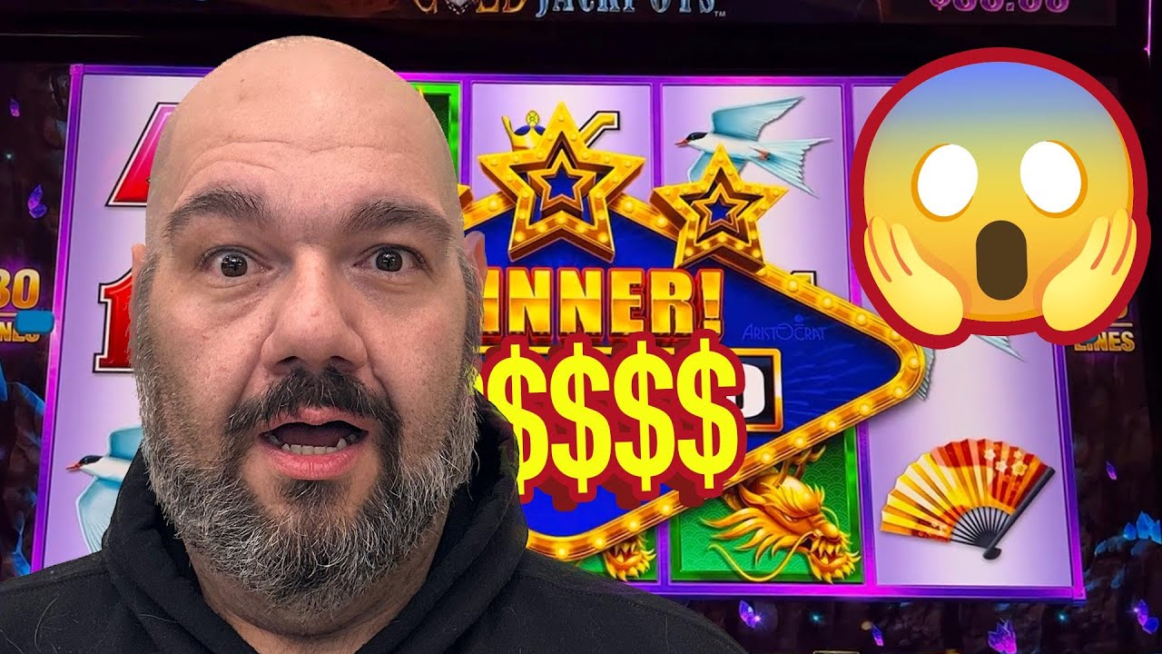 I TOOK FOUR PAYOUTS AND A JACKPOT!!!!!