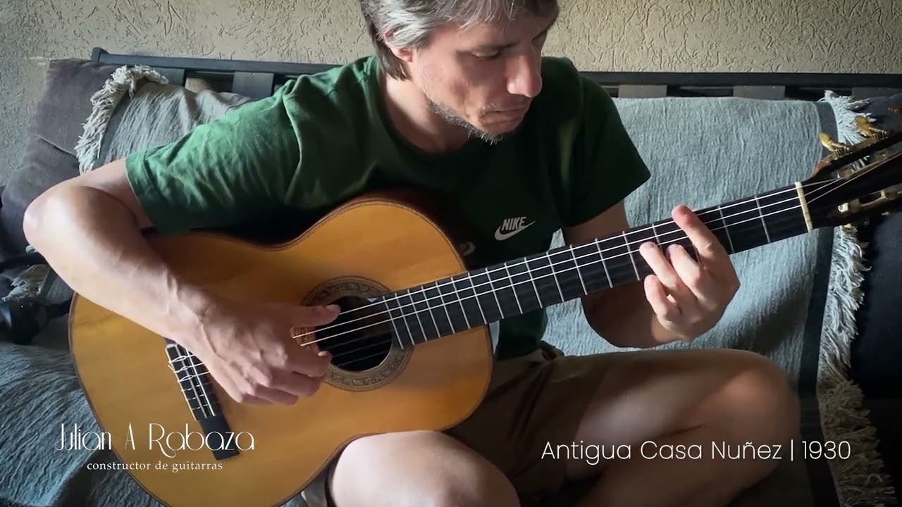 A Flor de Llanto - Guitarra Antigua Casa Nuñez 1930