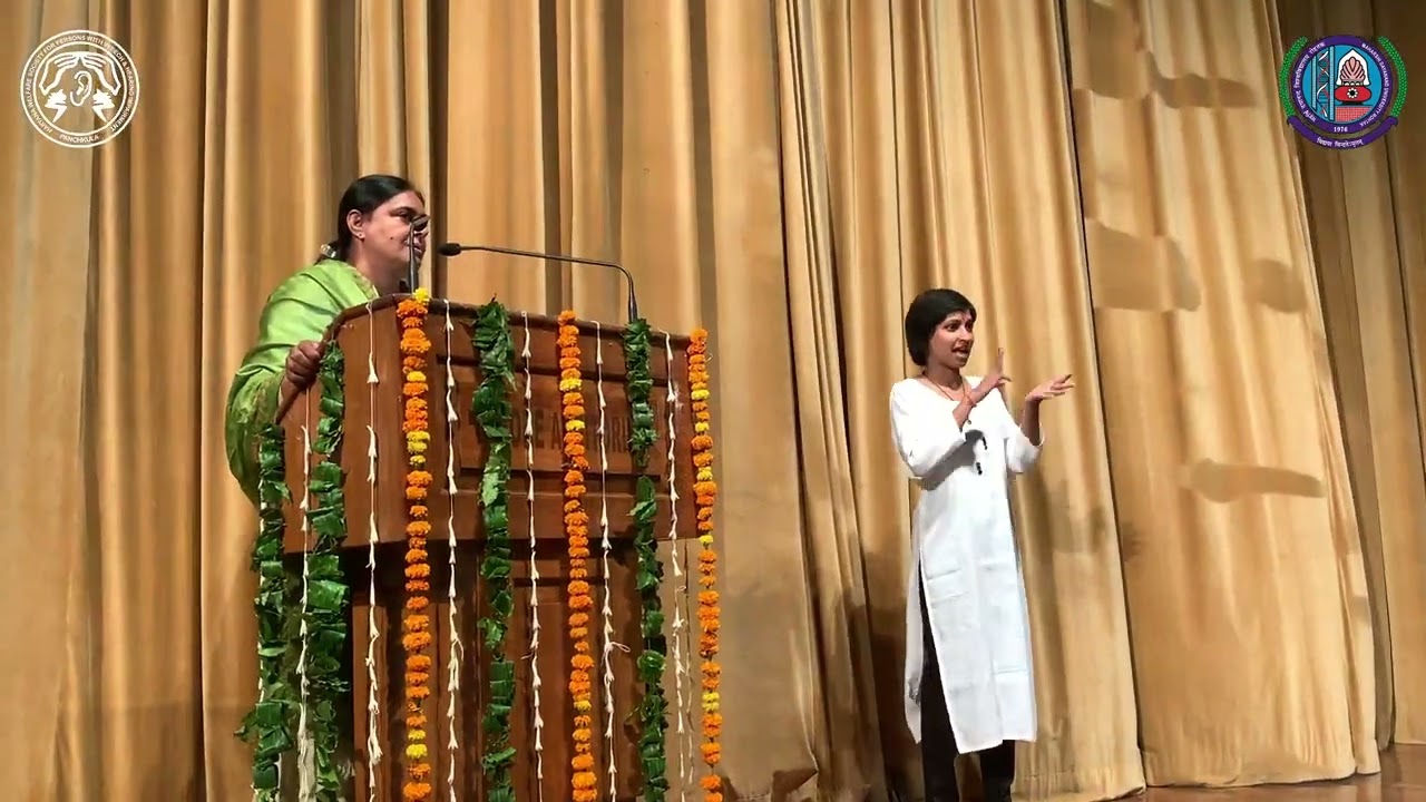 State Level Sign Language Awareness Month celebration at MDU, Rohtak