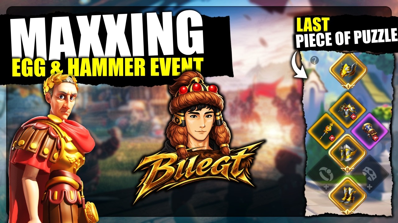 Maxing Both Egg & Hammer then Crafting the Last Piece of the Puzzle (Trap City)