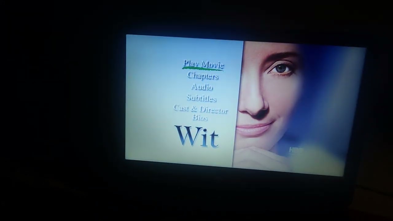 Opening/Closing to Wit 2001 DVD