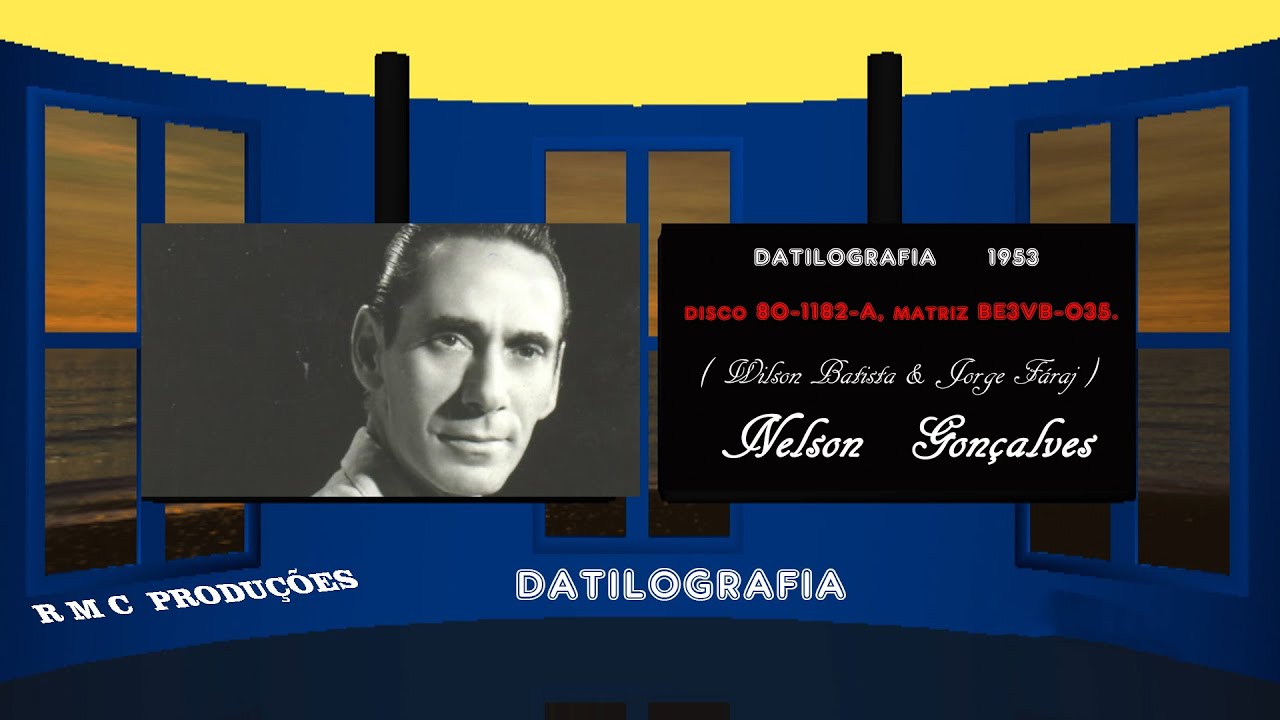 DATILOGRAFA   1953   NELSON GONÇALVES   HD 720p