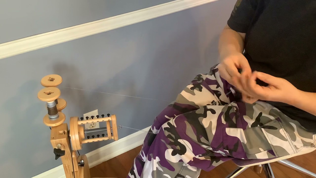 Spinning a Beaded Yarn