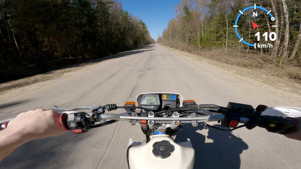 Top speed test yamaha serow xt 225
