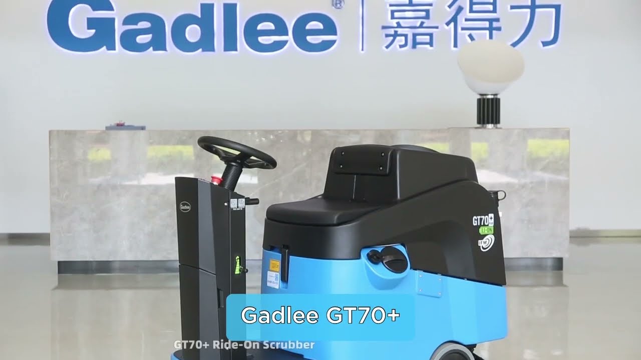 Gadlee GT70+: манёвренная самоходная поломоечная машина для ежедневной уборки
