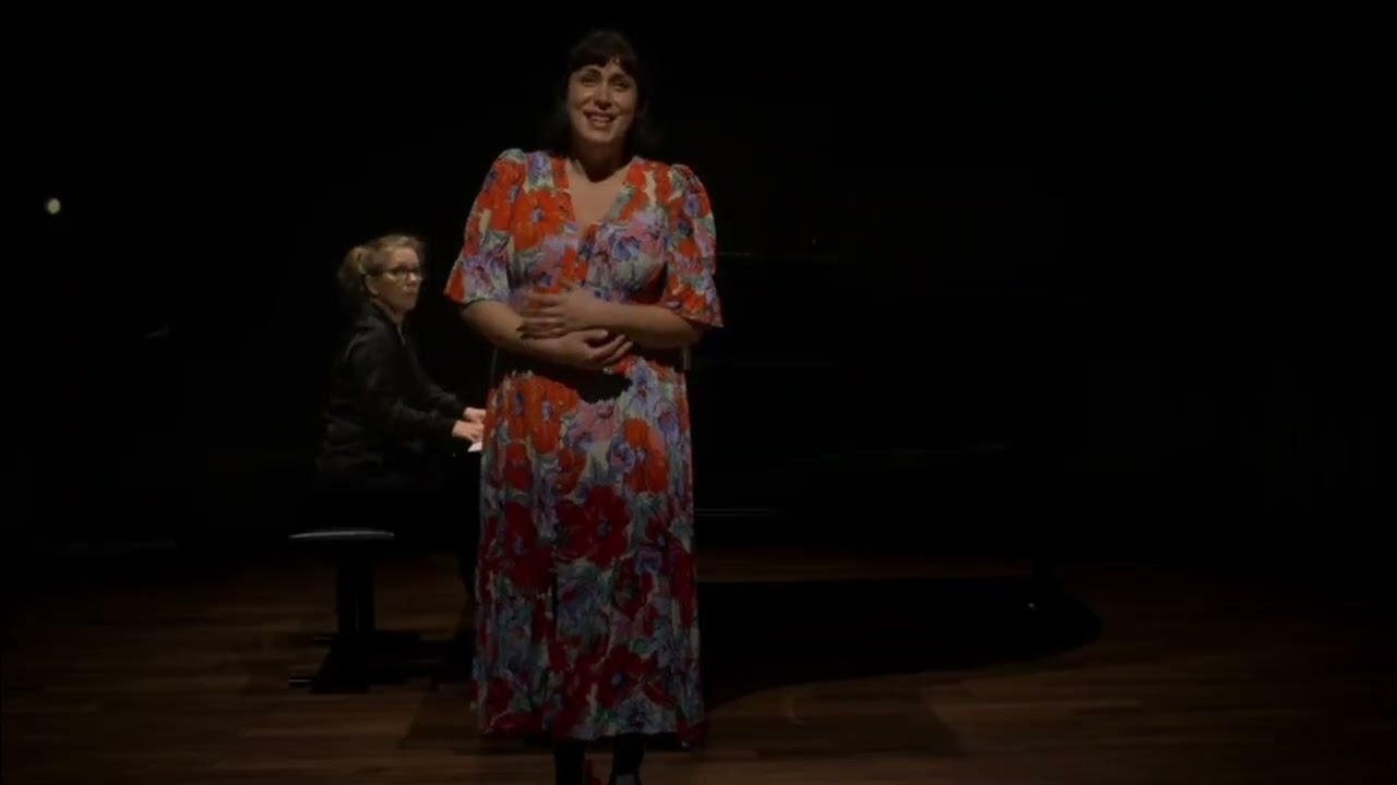 Laura Helene Hansen sings Senta's Ballad