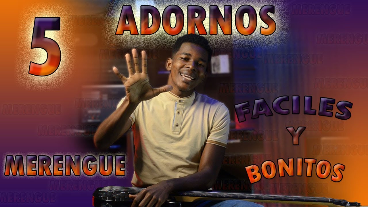 5 adornos de merengue en el bajo eléctrico, Aprende a tocar merengue.