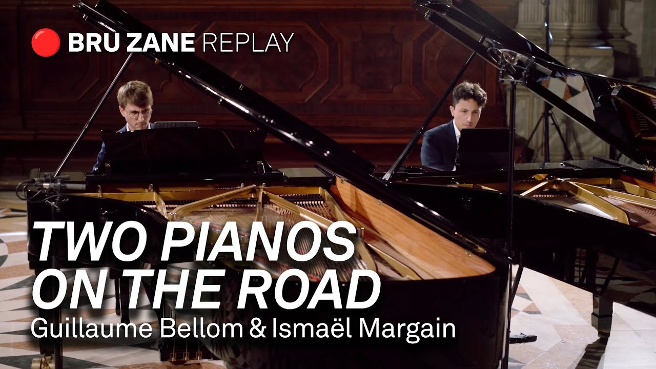 Two pianos on the road - Concert by Guillaume Bellom and Isma&euml;l Margain