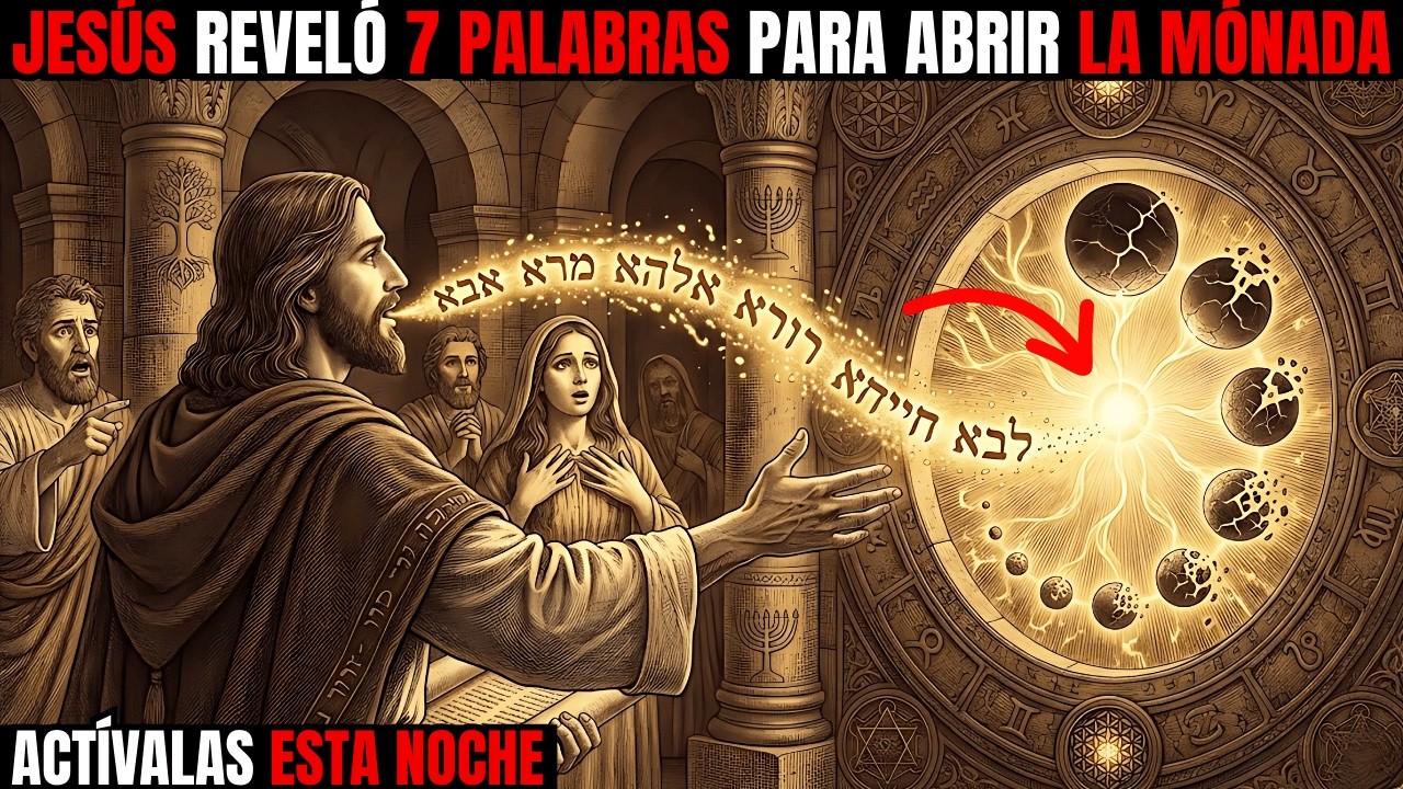 Jesús ENSEÑÓ 7 PALABRAS ARAMEAS Para ASCENDER Cielos ARCÓNTICOS — ESCAPE De DEMIURGO A MÓNADA