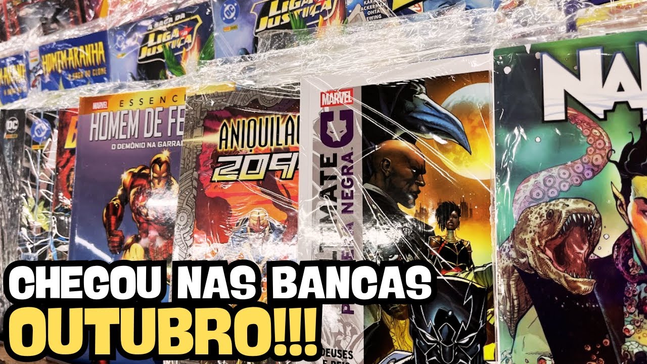 CHEGOU NAS BANCAS  - OUTUBRO | MUITAS NOVIDADES CHEGANDO DE UMA SÓ VEZ