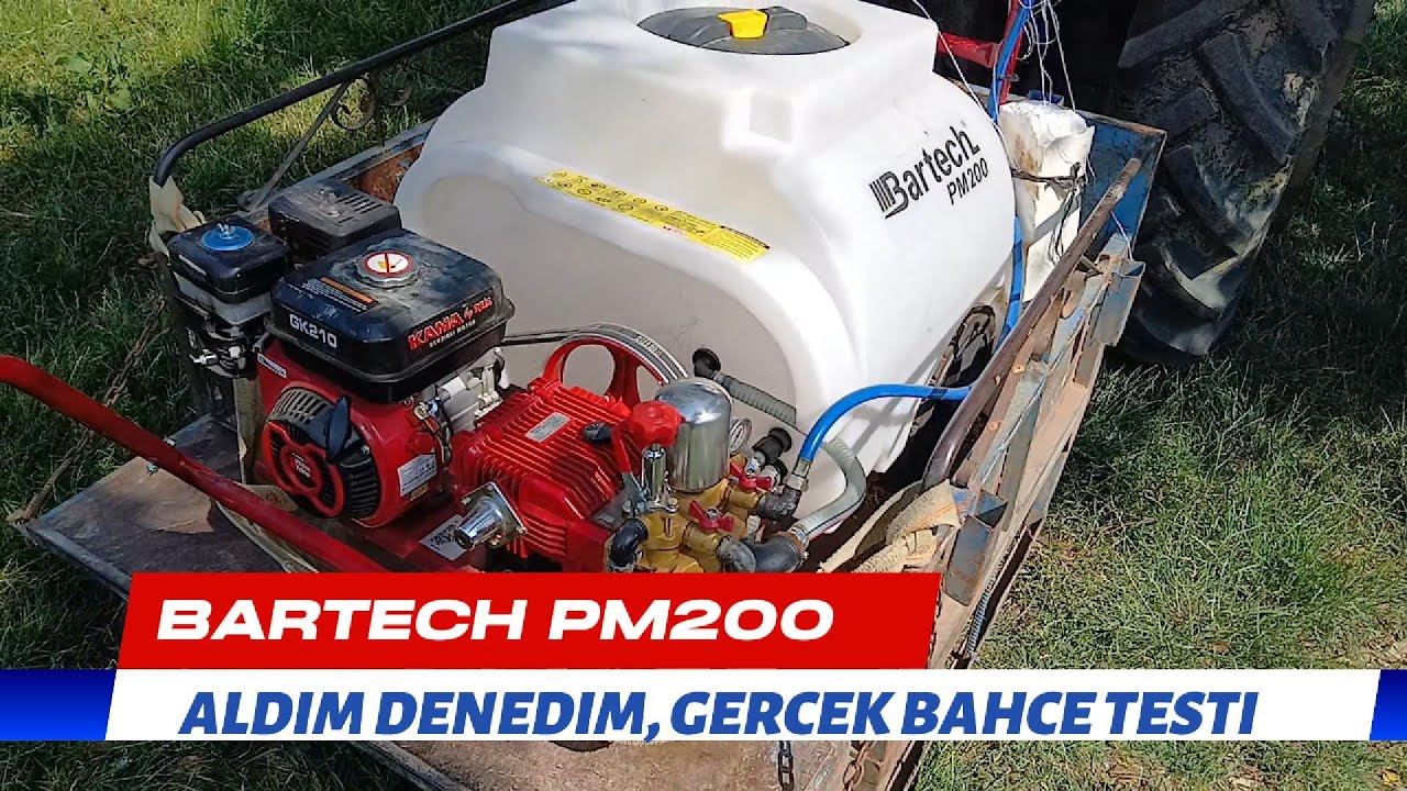 Bartech PM200 Bahçe Testi  |  Beklentiyi Karşıladı mı?