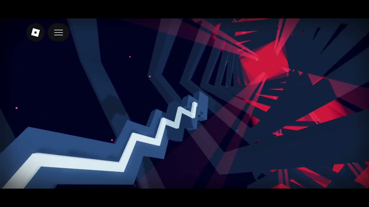 Dancing line Roblox, edition refraction, corridor, new level ￼