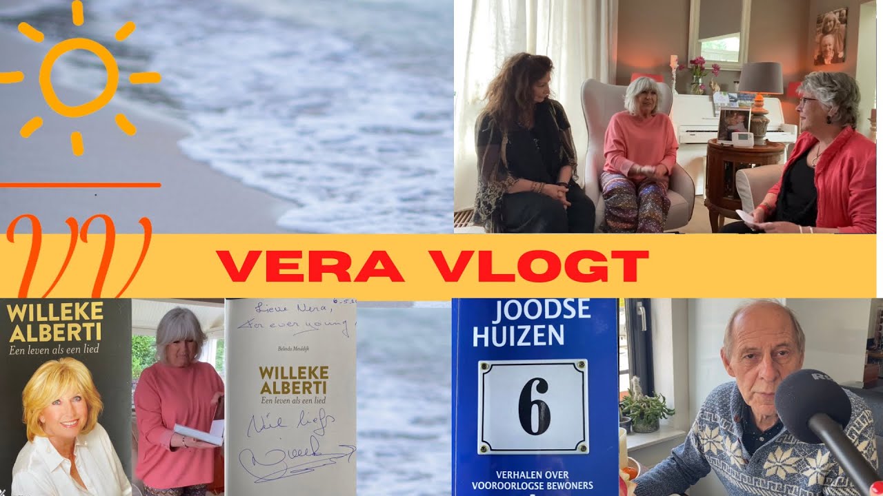 65. Voorproefje vlog met Willeke Alberti, taart 🥧 bakken, Joodse Huizen, er komt een boek aan..