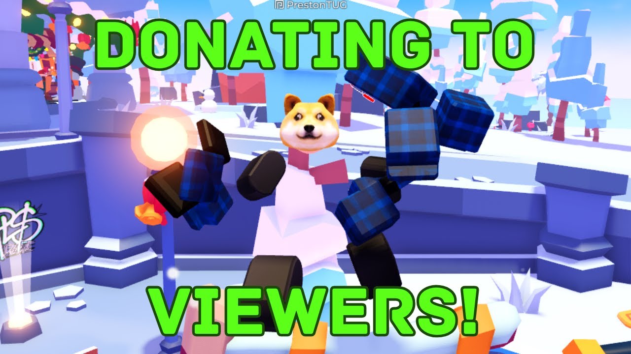 🔴Pls Donate | Donating To Viewers! (LIVE)