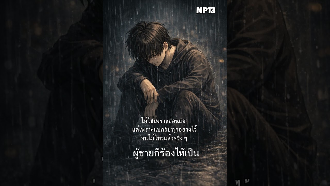 ผู้ชายก็ร้องไห้เป็น - NP13 (Official Audio)