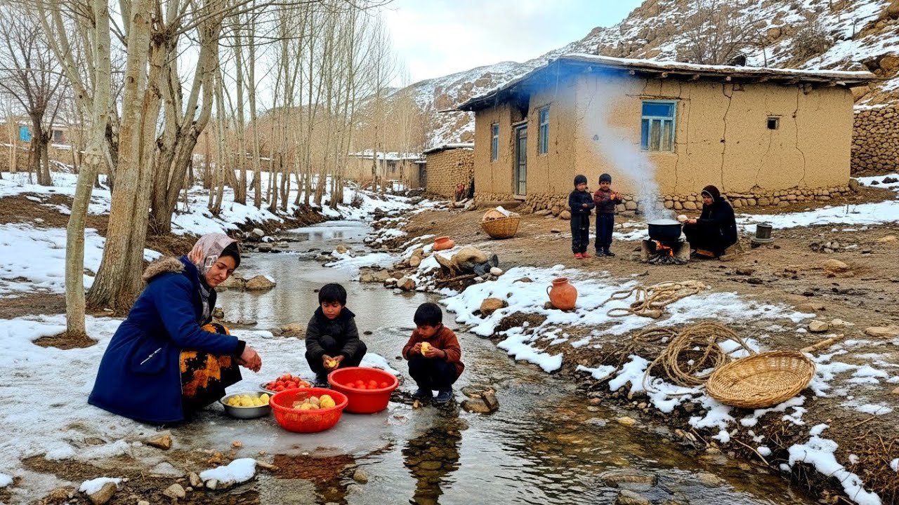 Surviving Winter in Rural Afghanistan | Daily Life in Afghanistan’s Winter 