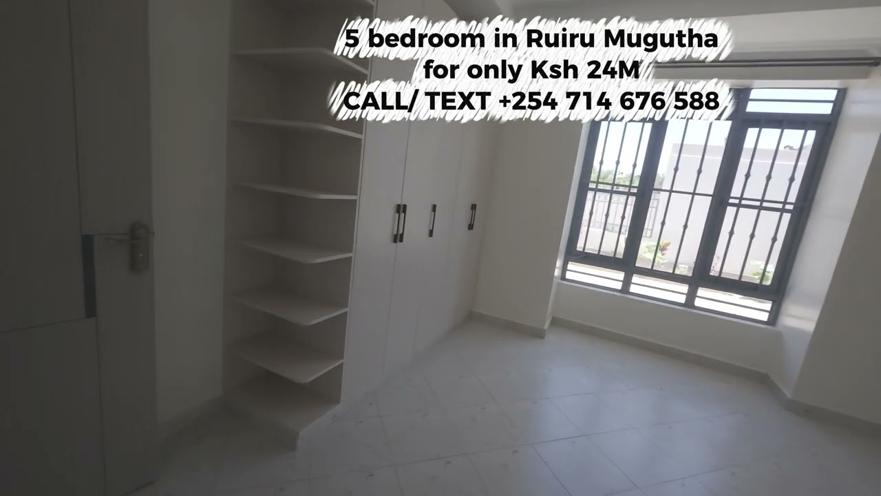 Maisonette for Sale 5 bedroom in Ruiru Mugutha.