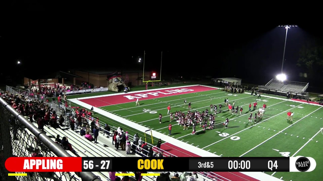 Appling County Pirates Football vs Cook County Hornets