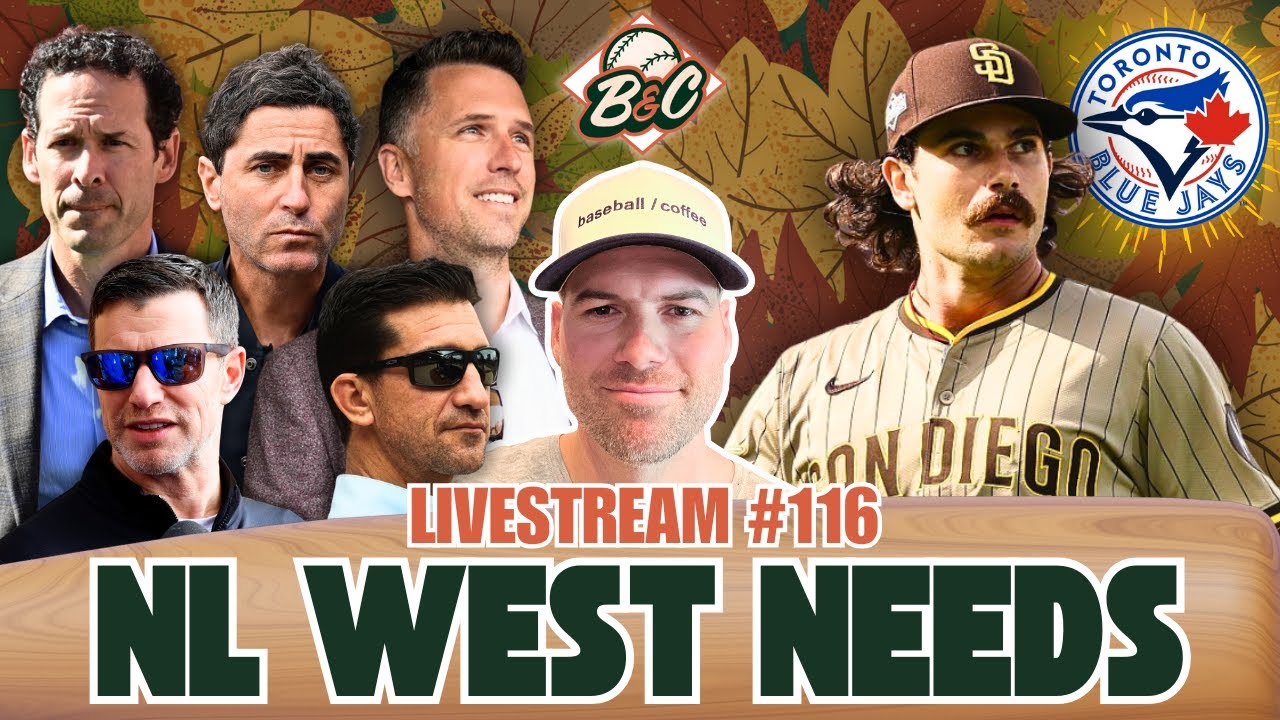 Baseball & Coffee  // NL West Needs // Livestream 