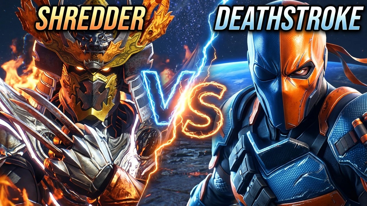 Shredder vs. Deathstroke - Tekken 8 - Modded Battle (4K)