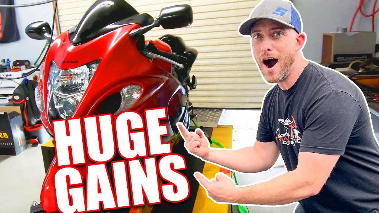 2014 Suzuki Hayabusa FULL M4 GP19 Exhaust and Dyno Tune!!!